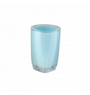 Склянка для полоскання Аксентія Граз обємний ефект з подвійними стінками, ідеально гладка поверхня, матеріал пластик, бликитний Розмір ? 7,5 висота 11